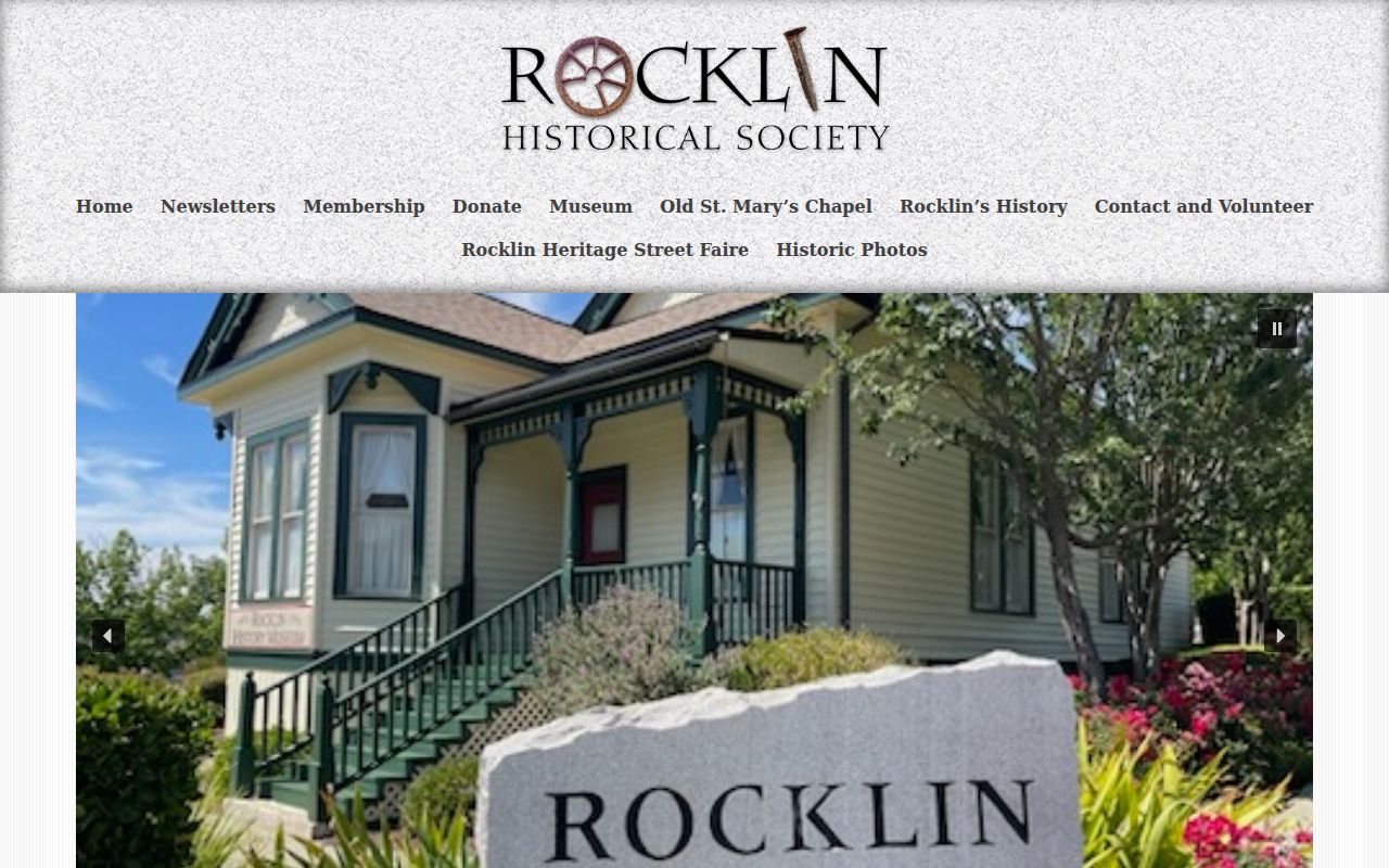 Rocklin residents directory Rocklin History Museum